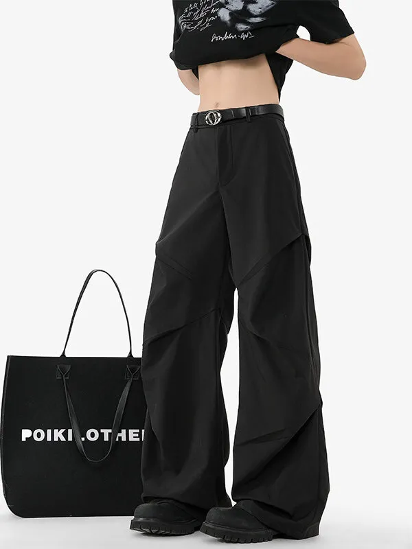 

Bla Straight Leg Men's Suit Pants High Waist High End Feel Cool Haome Autumn Winter Faionable Trousers Casual Youth Po...