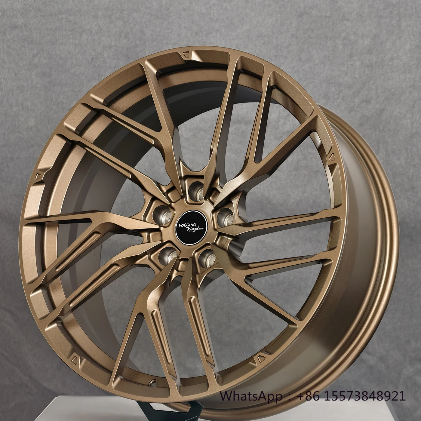 

New Premium Custom FORGING KINGDOM Forged Aluminum Alloy Wheels CNC Machined Luxury Ultra Lightweight 40mm Multi Spoke Track