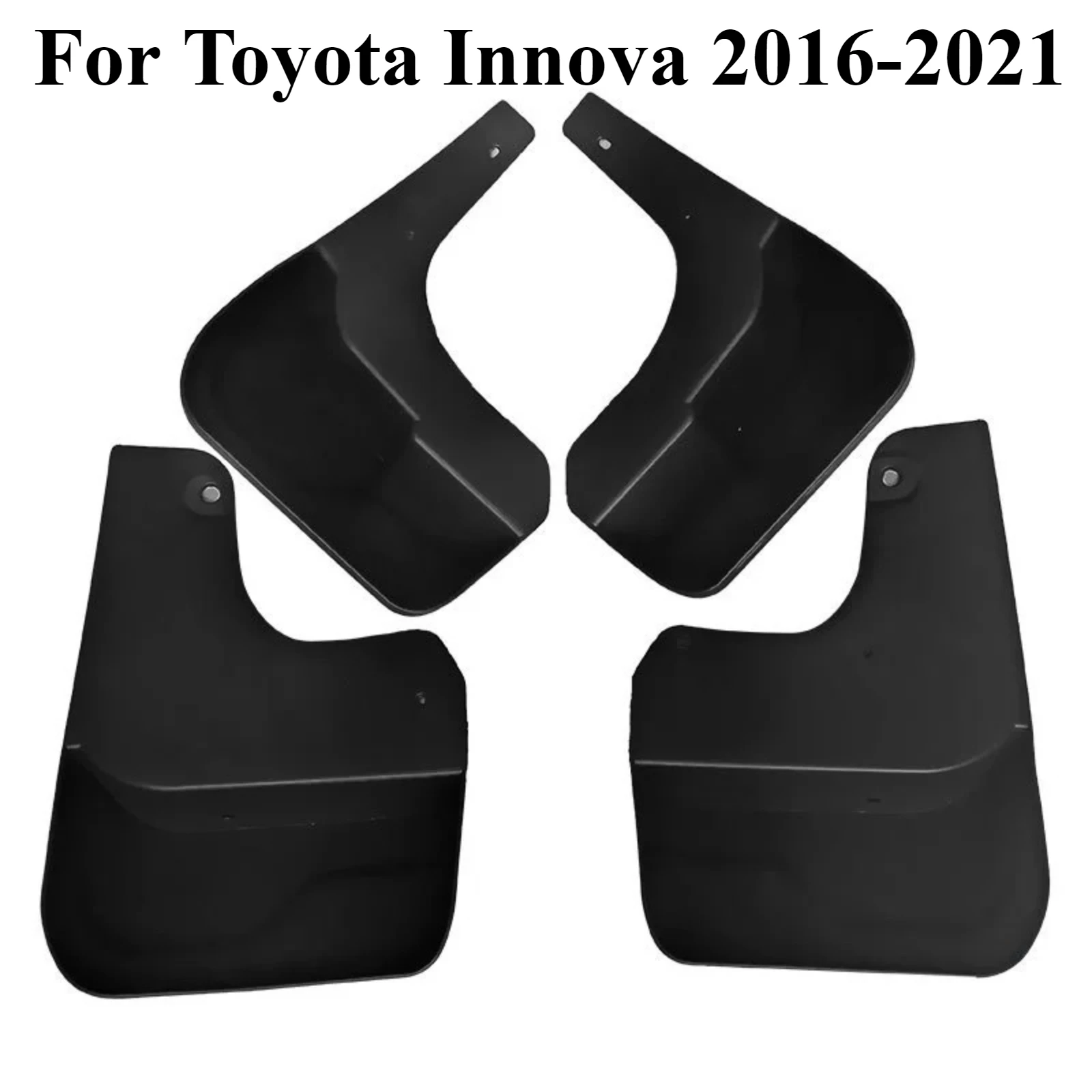 

Mud Flaps Mudguards Splash Guards Auto Exterior Tire Protective Accessories For Toyota Innova 2016-2021 Car 4Pcs Front & Rear