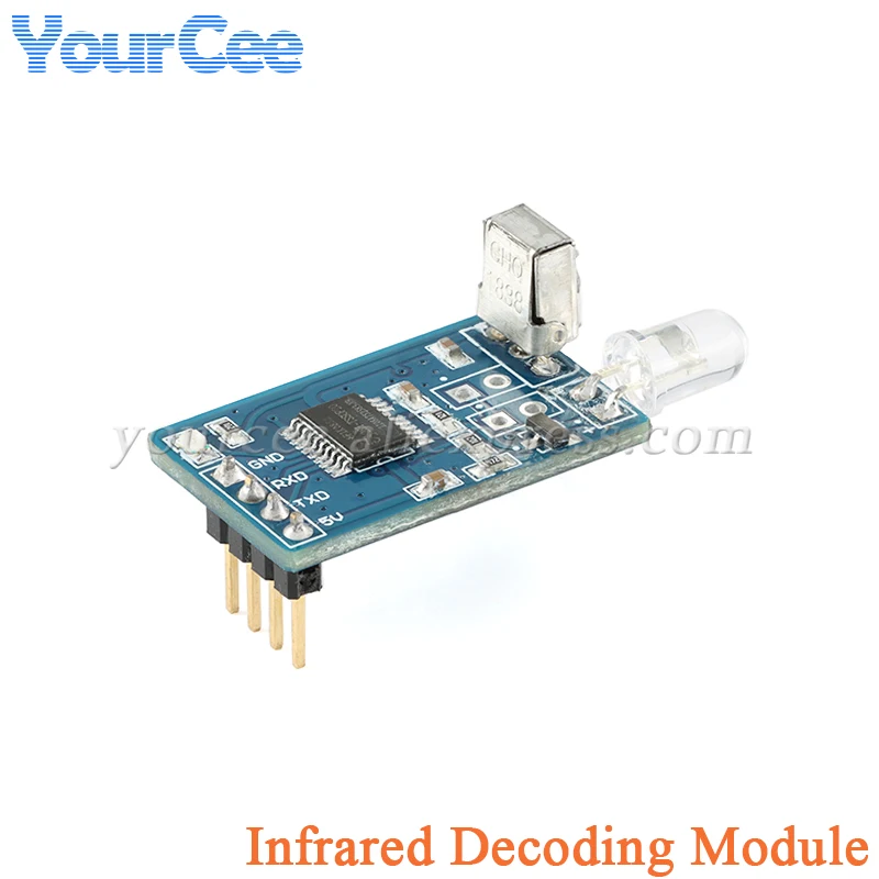 IR Infrared Remote Transmitter Receiver Wireless Infrared Decoding Encoding Module Wireless Serial Communication NEC Code