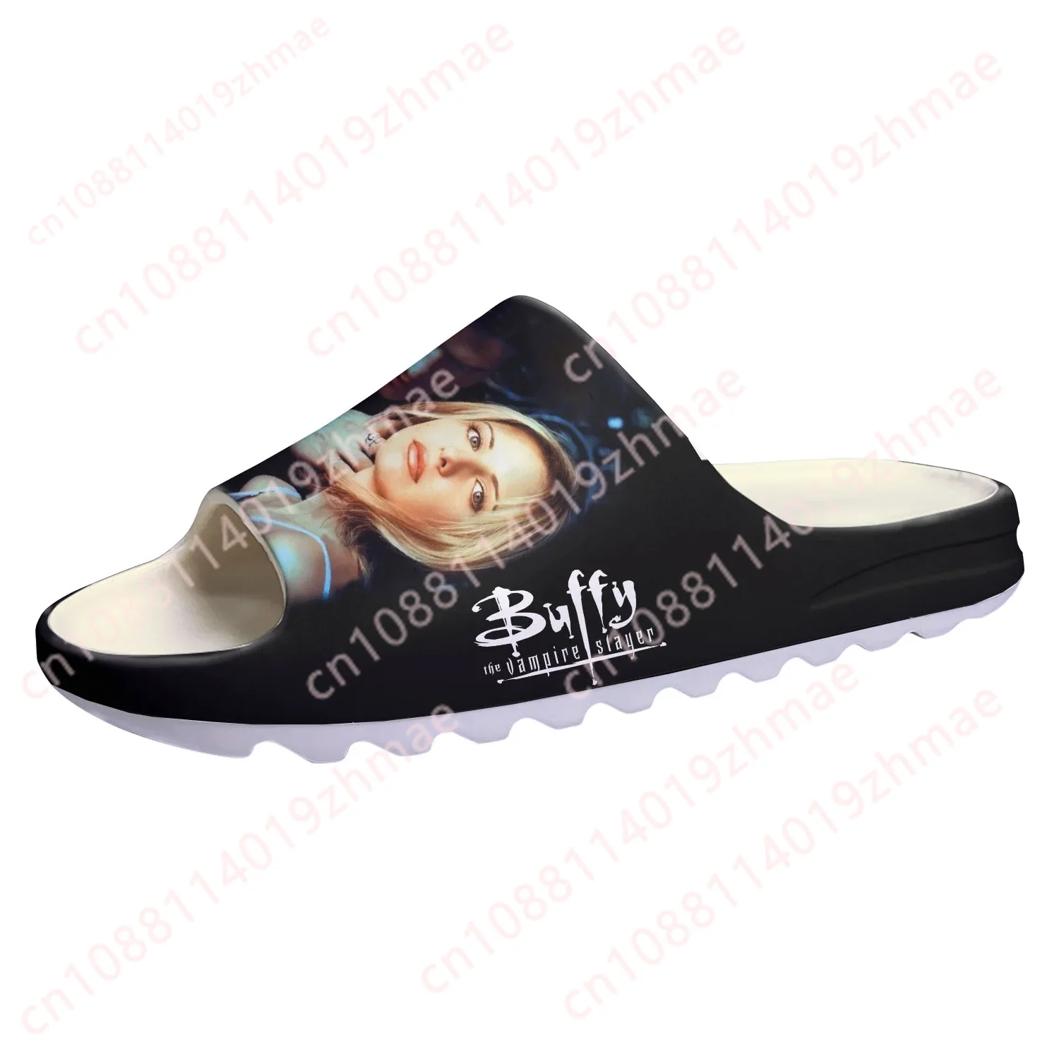 Buffy the Vampire Slayer Soft Sole Sllipers Home Clogs Gellar Step On Water Shoes Mens Womens Teenager Step in Custom Sandals