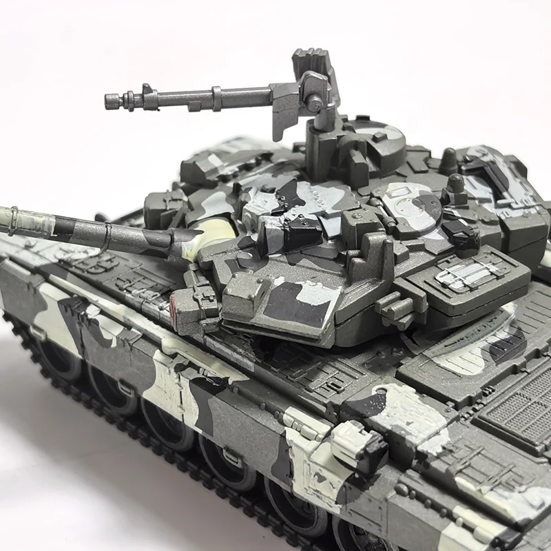 1:72 Creative Military Series Building Blocks T90 Leopard 2A7 M1A2 Main Battle Tank Armored Transport Vehicle Model Toys For Kid image 4