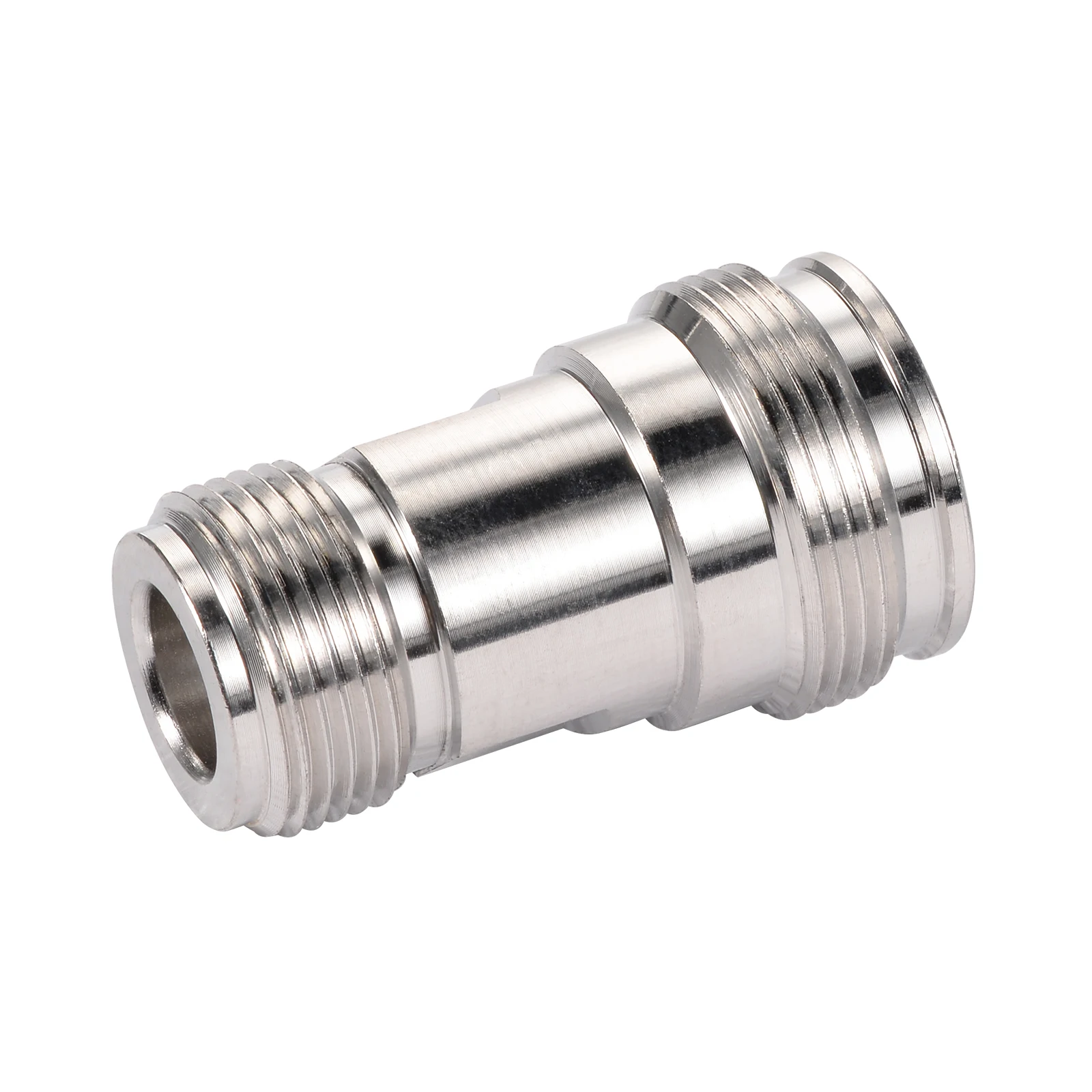 

Eightwood 4.3/10 to N RF Coaxial Adapter 4.3-10 Jack Female to N Type Jack Female Straight RF Coaxial Connector