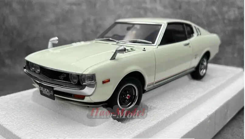 AUTOart 1:18 For Toyota celica 1973 liftback Alloy Diecast Model Car Simulation Toy Boys Birthday Gift Hobby Display Collection