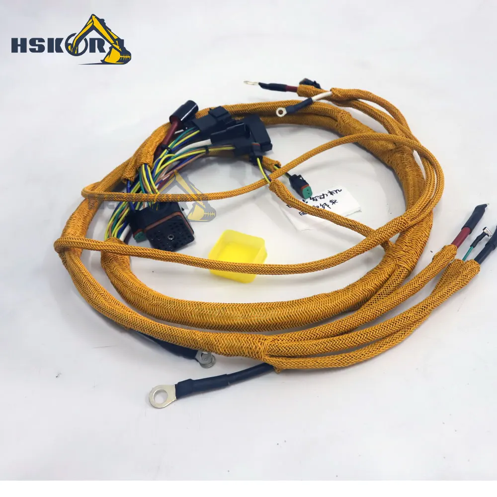 Engine power harness Assembly E345 Excavator Parts  for Caterpillar