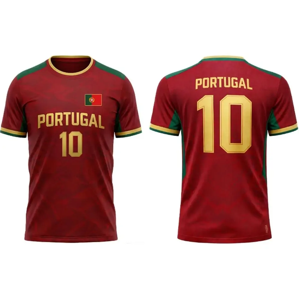 Portugal Soccer 3D Print T-Shirt