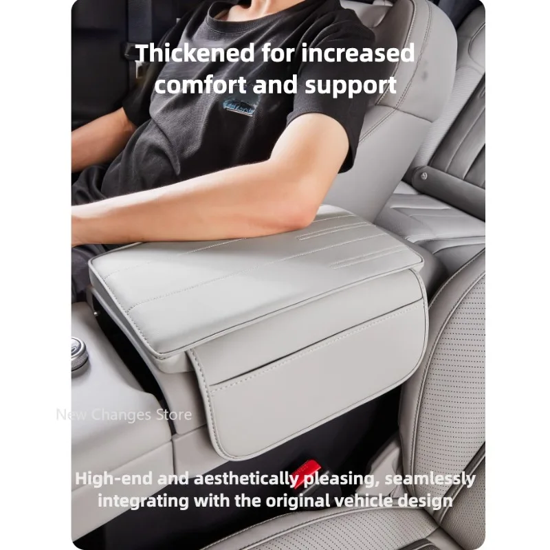 For BYD Ti 7 2025 2026 Armrest Box Protection Cover Durable Anti-scratch Pad Car Interior Accessories