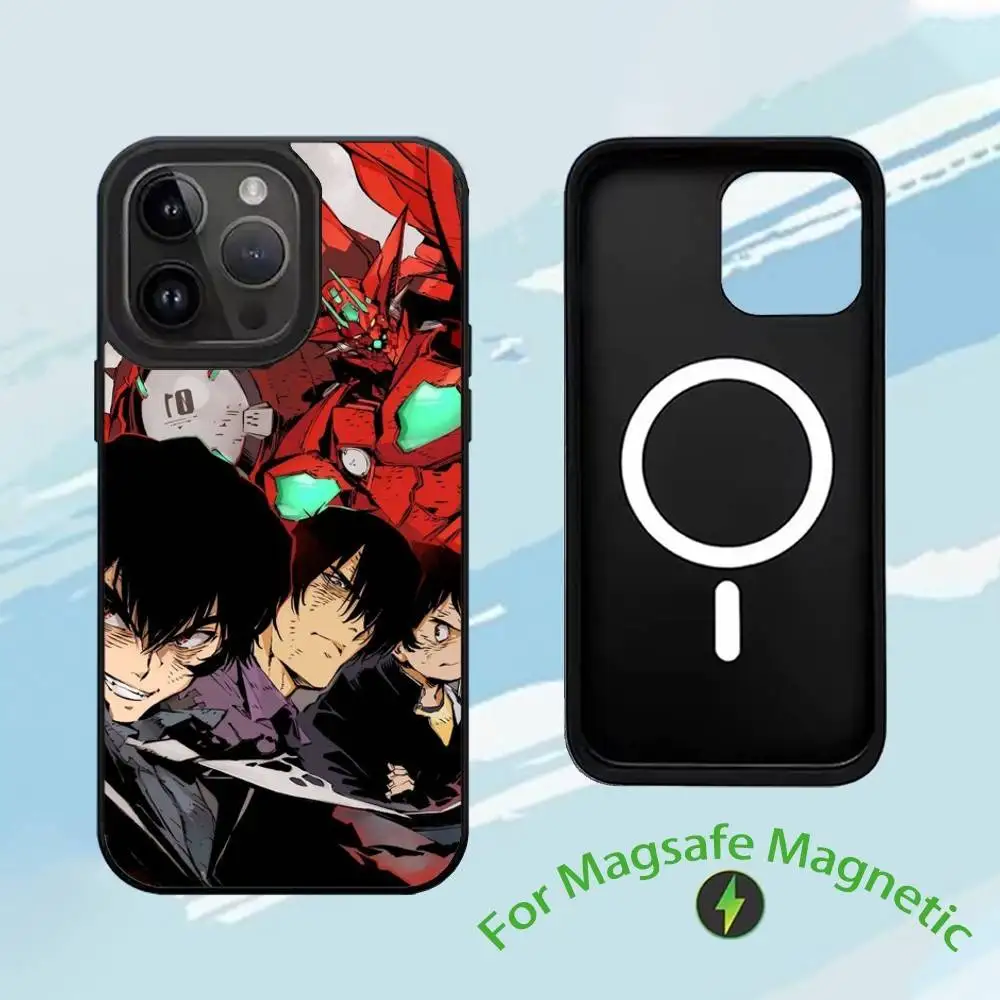 Чехол для телефона Anime G-Getter Robo для iPhone 17, 16, 15,14,13,12,11, Plus, Pro, Max, чехол для беспроводной зарядки Magsafe