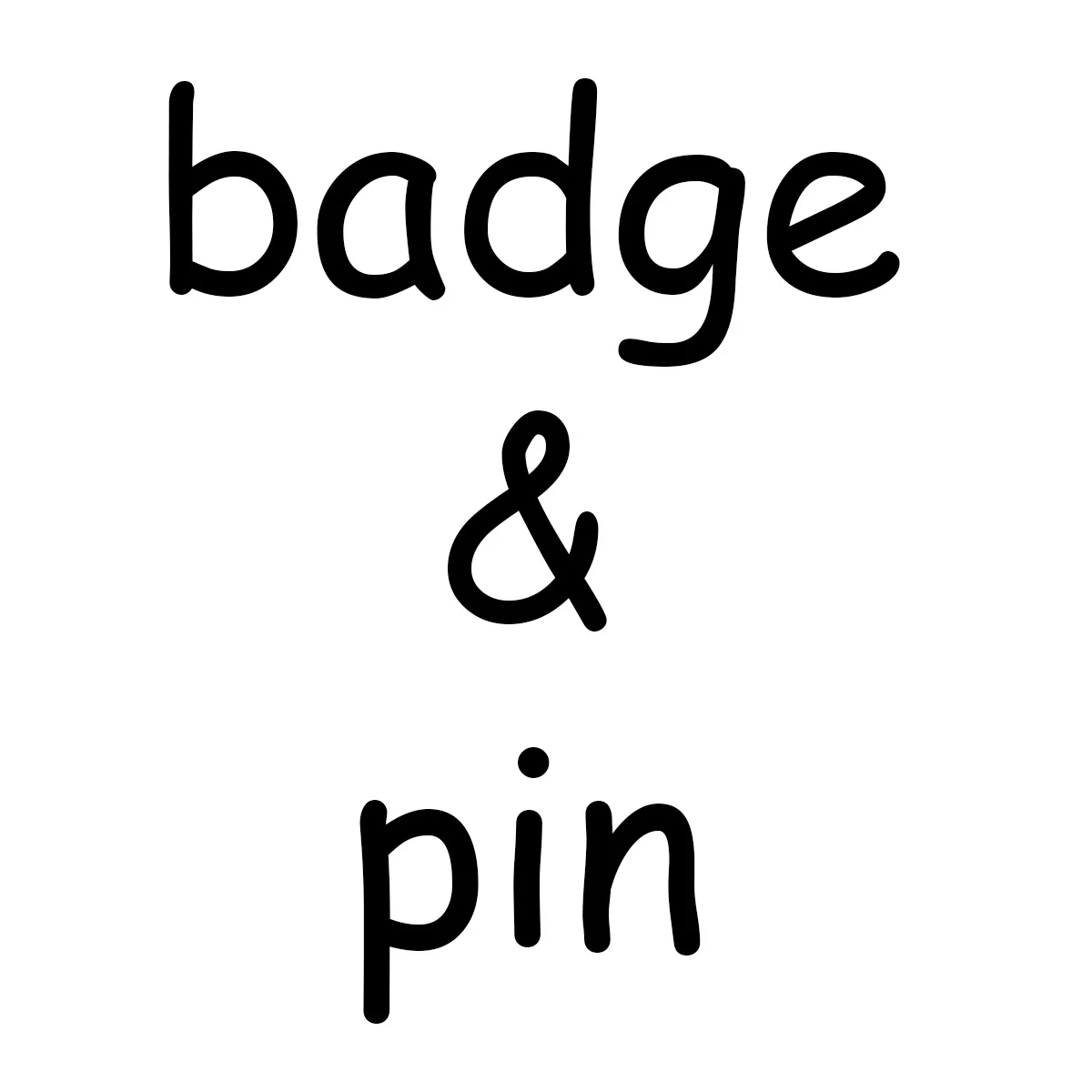 10pcs Square Flag Badges Circular Pins