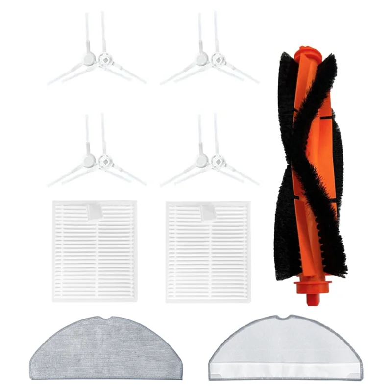 

A005-13PCS Replacement Spare Parts For Mijia 3C Enhanced E10/C103/B112/E12 Vacuum Cleaner Main Side Brush Filter Mop Cloth
