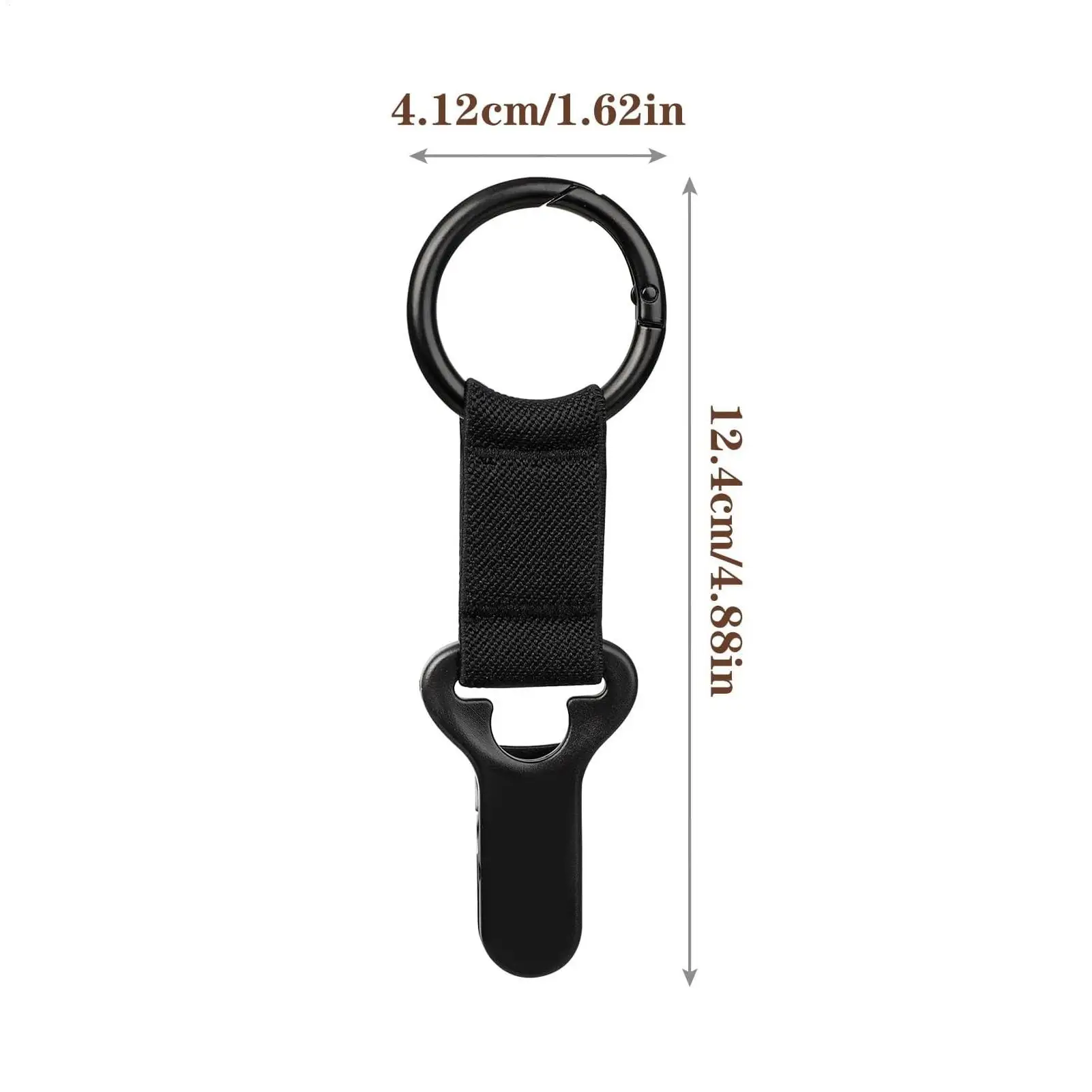 Hat Clip for Travel on Bag 2 Pieces Beach Purse Hat Holders Handbag Caps Holder for Women Men Travelers Hikers Beach Cruise view 6