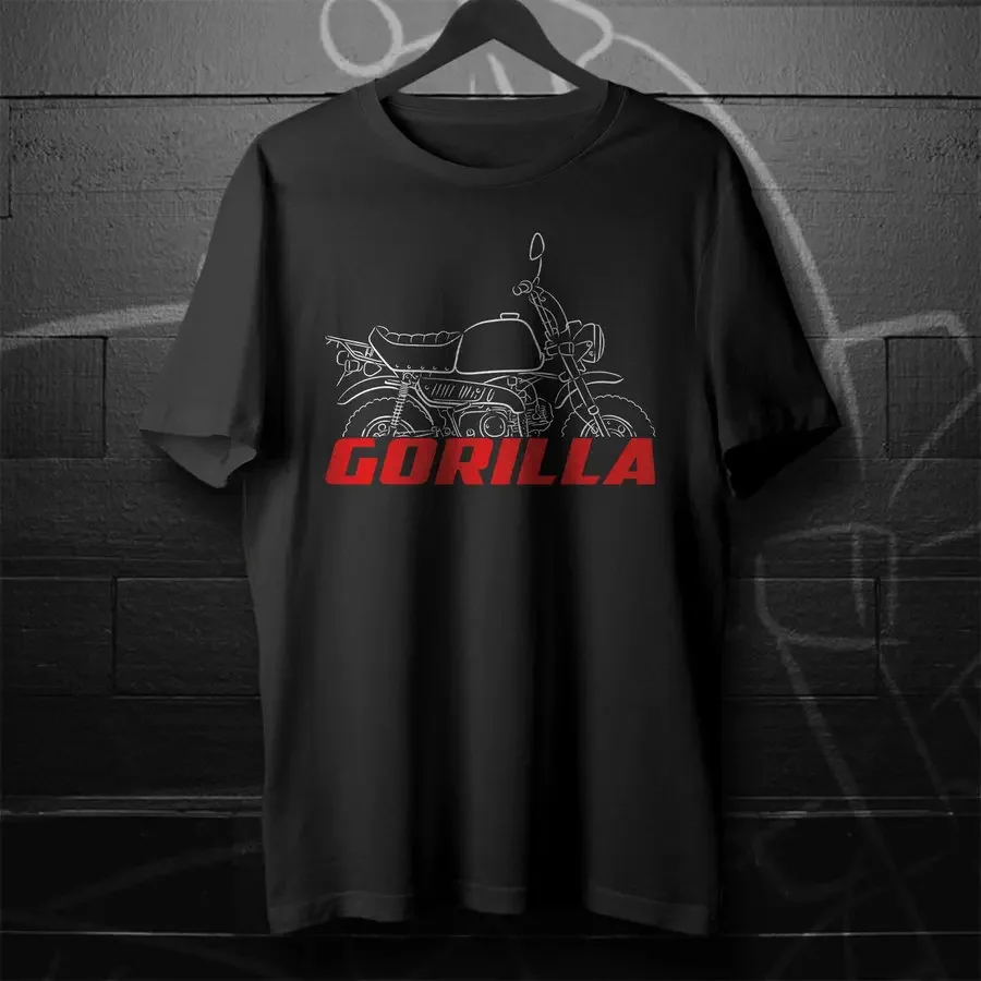 

254 Japan H Motorcycle Gorilla Grazia Gyro Tee T Shirt men Rider Top For Fans Racing Gift