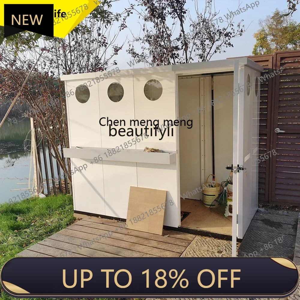 

P178 Waterproof outdoor tool room Garden room Sundries courtyard storage room Rooftop combination house