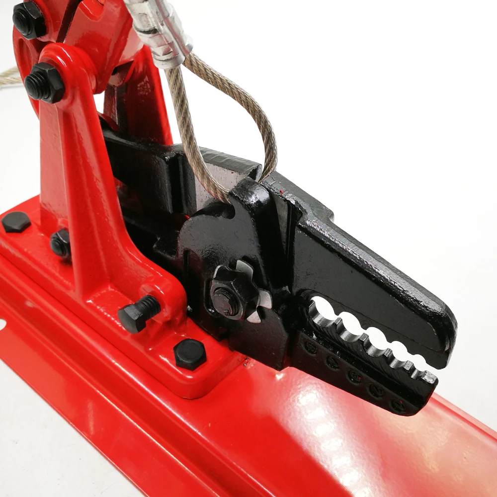 Cable Crimp Tool  2.2mm HL-800D Bench Top Fishing Pliers Stainless Steel Wire Rope Swager Crimper