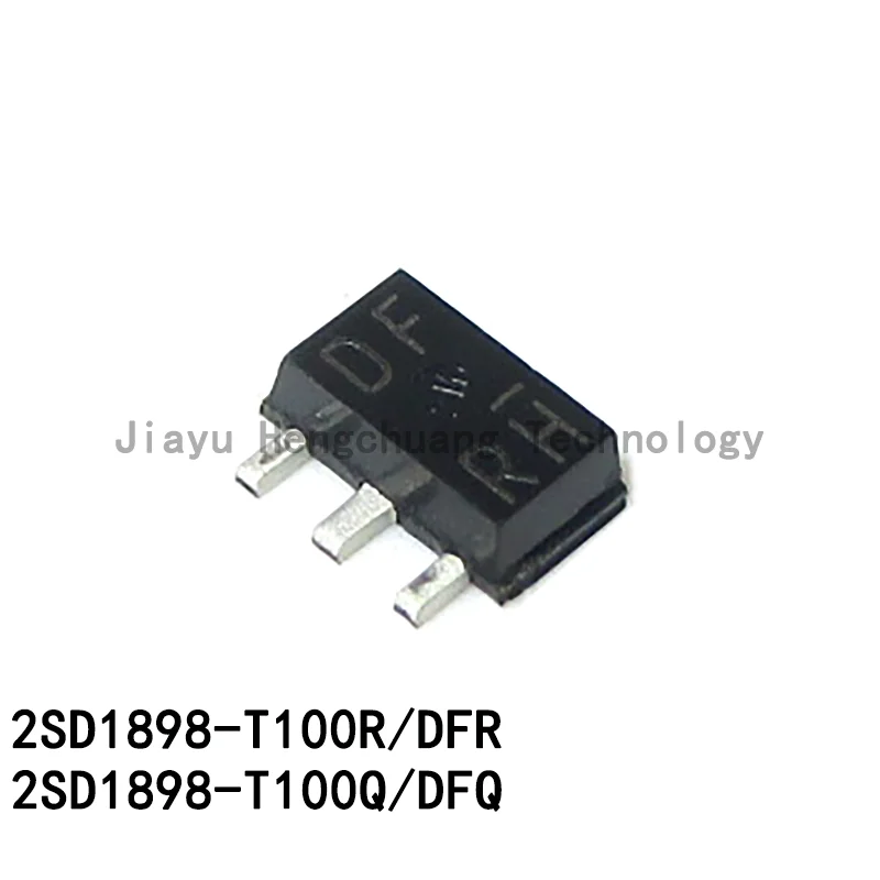 

10PCS 2SD1898-T100R DFR 2SD1898-T100Q Silk Screen DF SOT89 1A80V NPN Universal Transistor