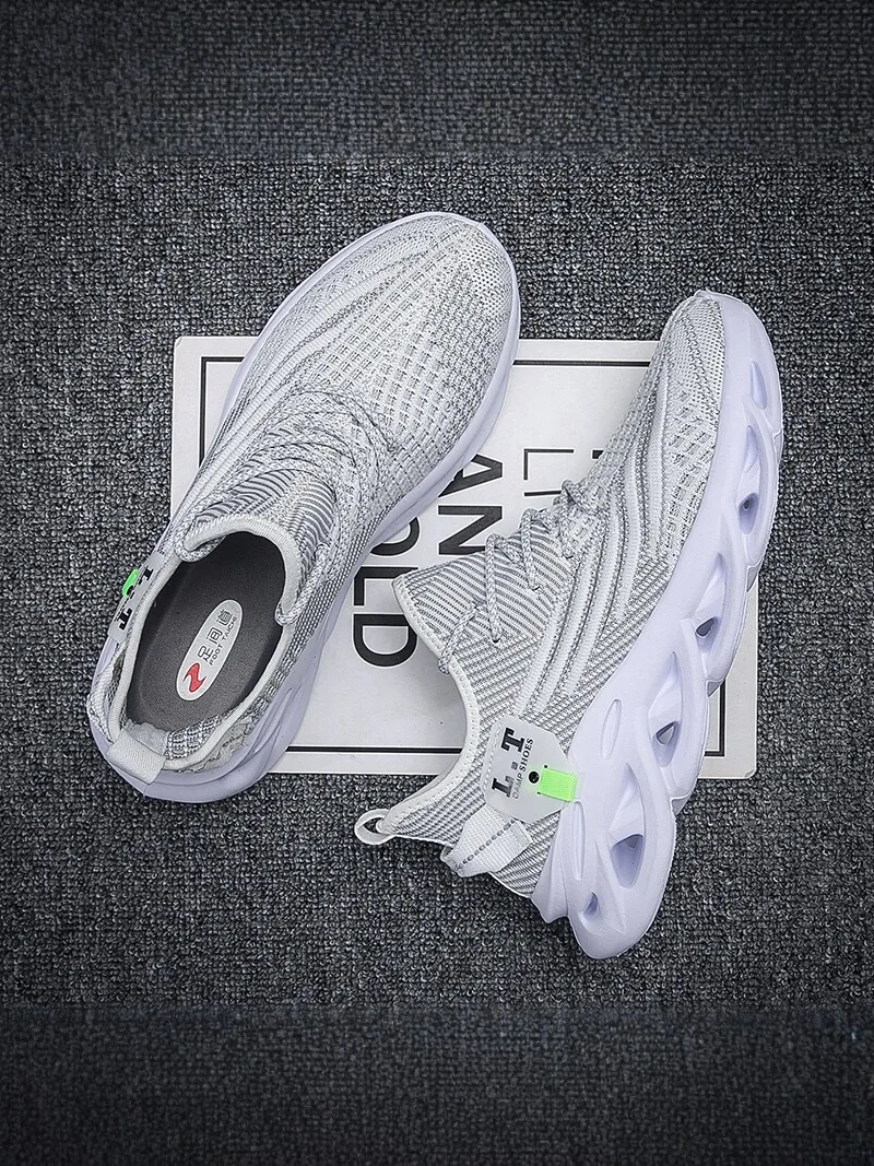 Men's Coconut Shoes Anti-Odor Breathable Mesh Running Sports Casual Slip-Resistant Soft Bottom Dad Shoes Fall 2026 New Model