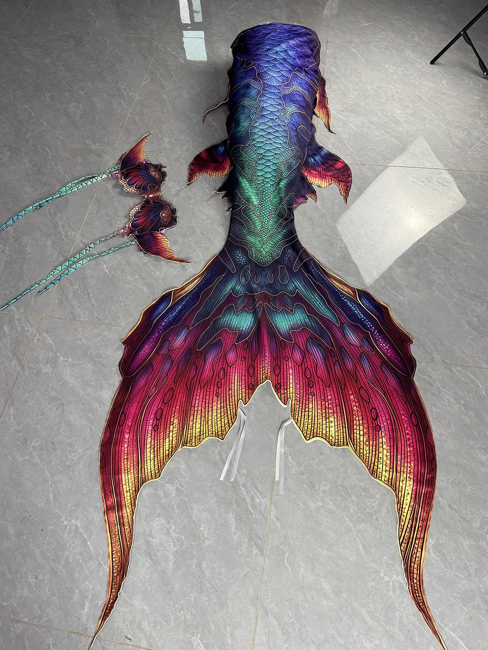 tailored-colorful-mermaid-tail-set-for-adult-free-diving-photography-swimsuit-oceanarium-cosplay-mermaid-costume