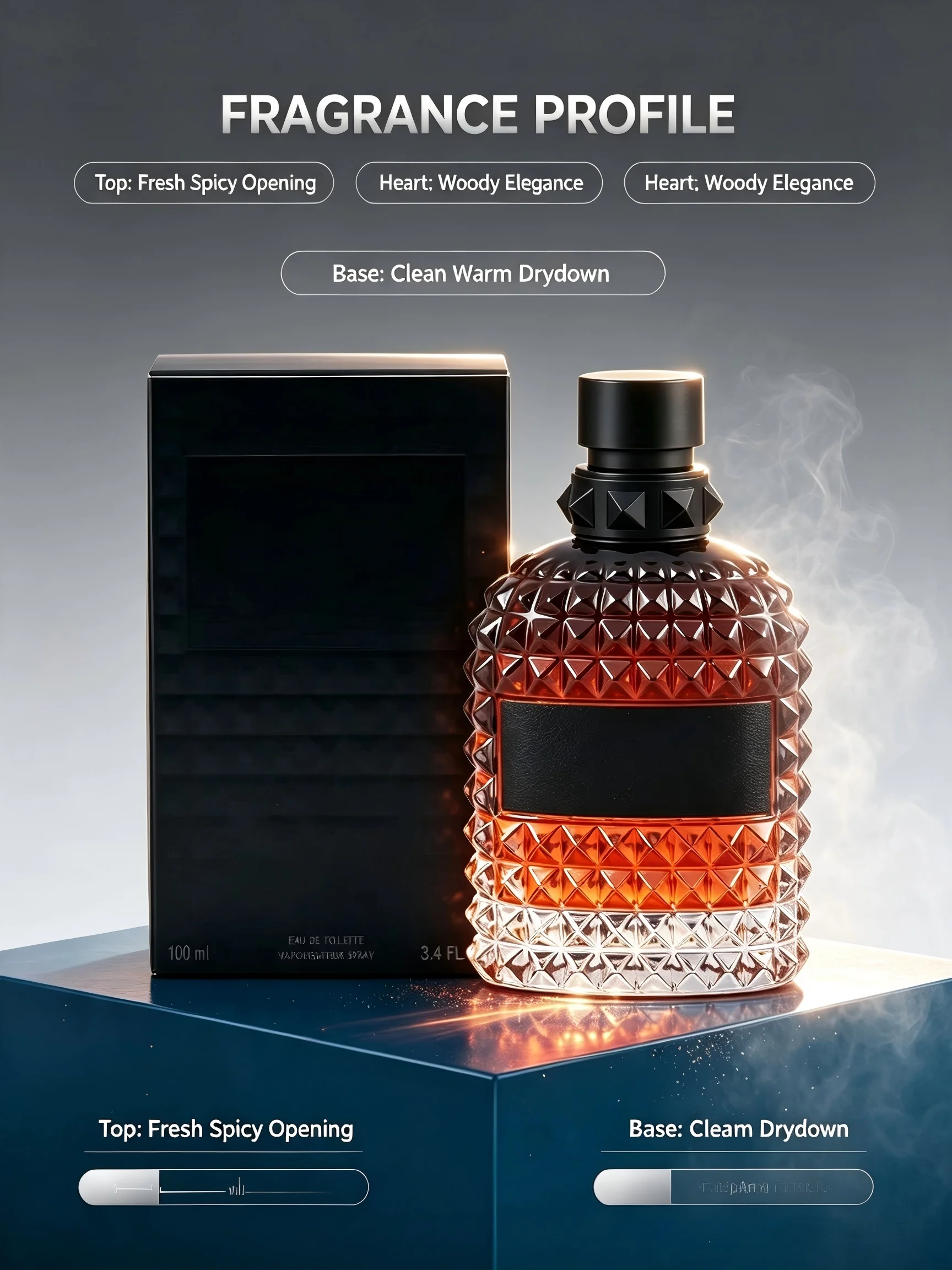 Perfume Masculino Eau de Toile - Men Fashion Elegant avaliação e preço