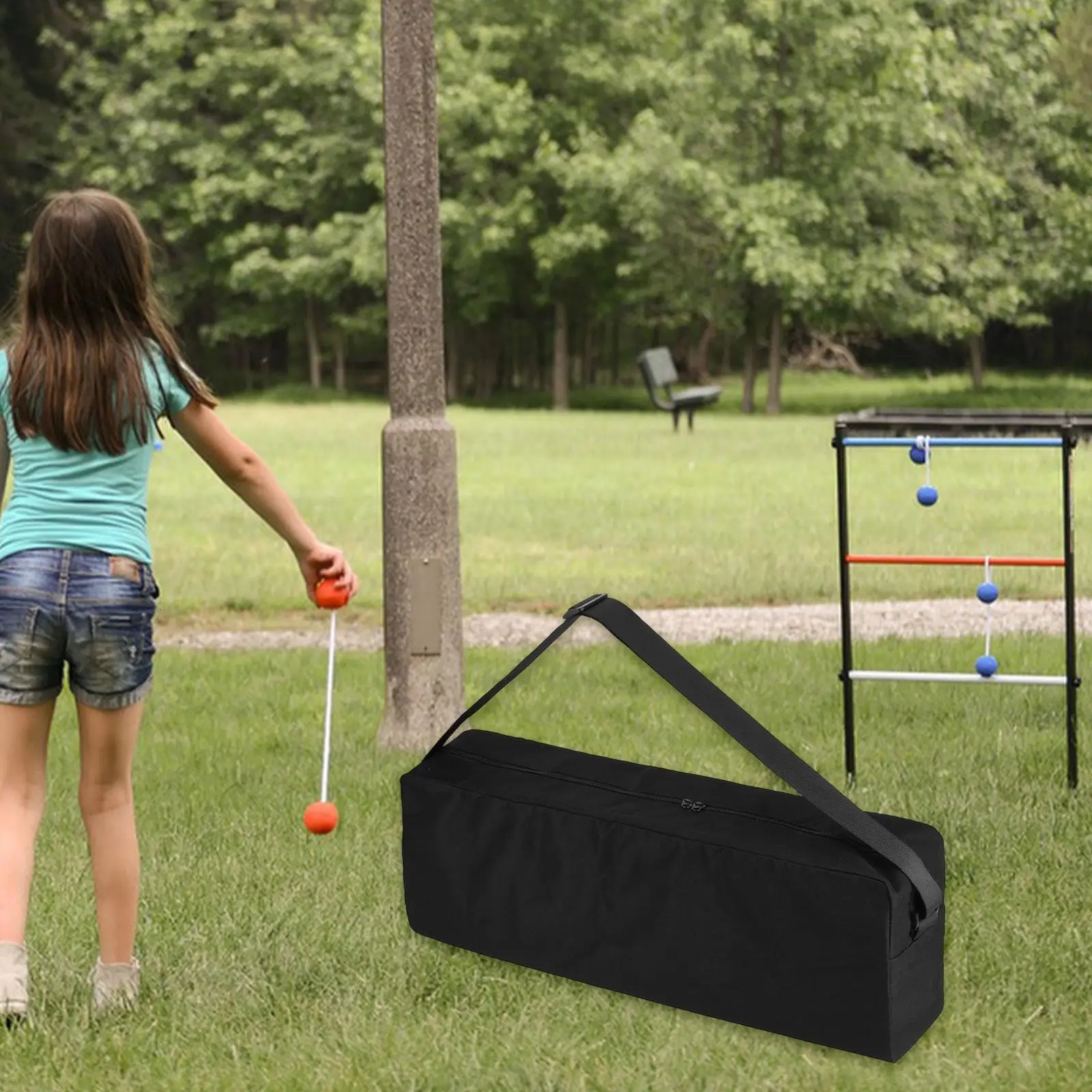 حقيبة حمل حقيبة تخزين واق من المطر لمجموعة ألعاب إرم السلم #1