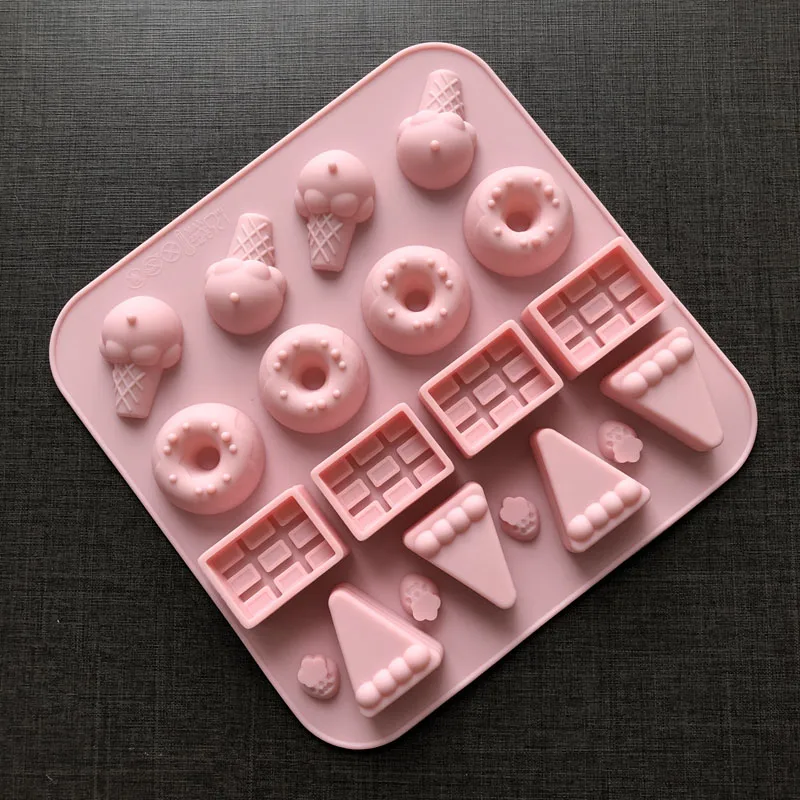 Sugarcraft Candy Donuts Silikon Formen Fondant Kuchen Dekorieren Schokolade Hochzeit Dekoration Form