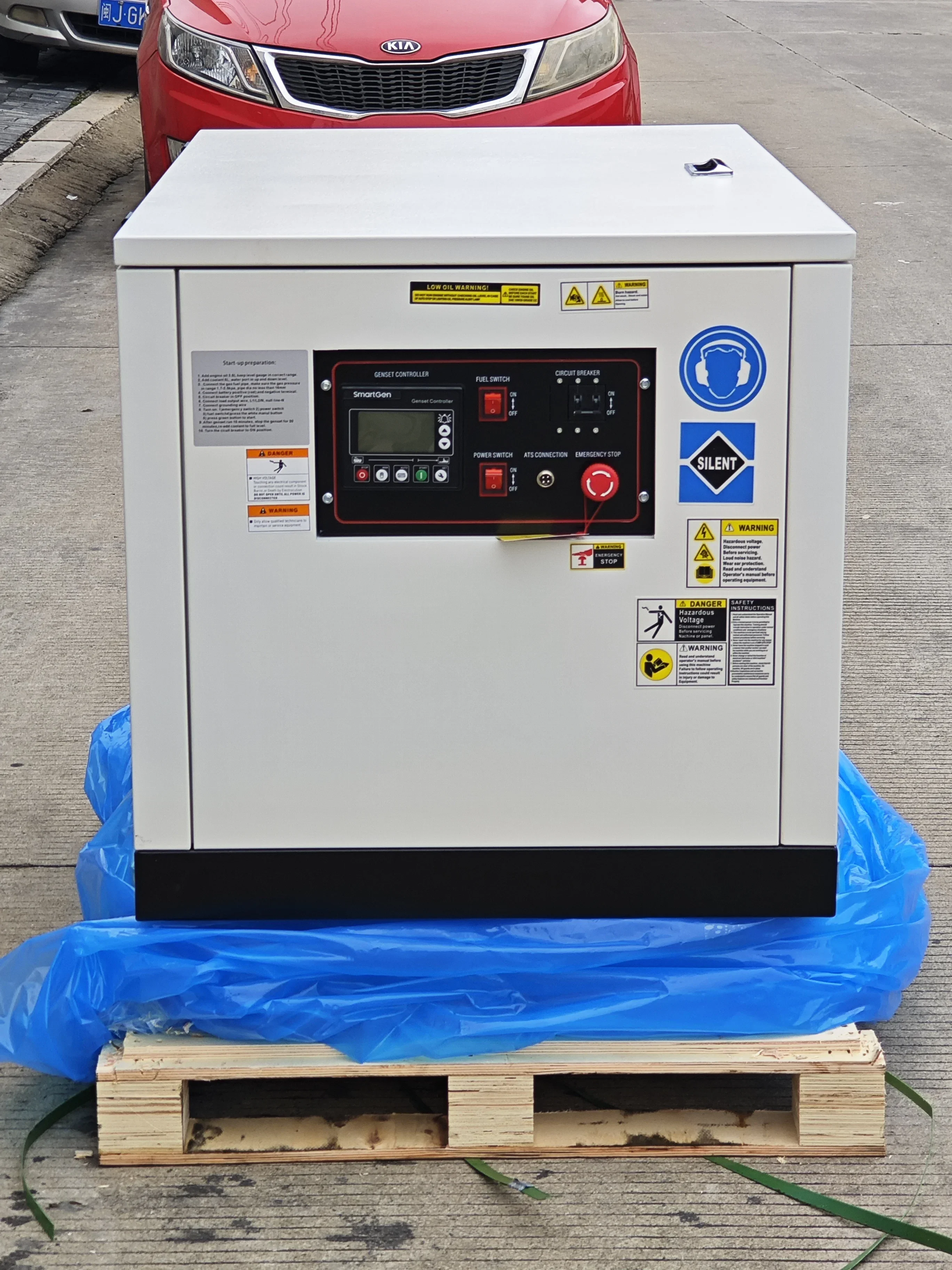 10KW 12KW 14KW 15KW 16KW 17KW 18KW 휴대용 듀얼 연료 발전기 세트 천연 가스 전력 인버터 프로판 발전기