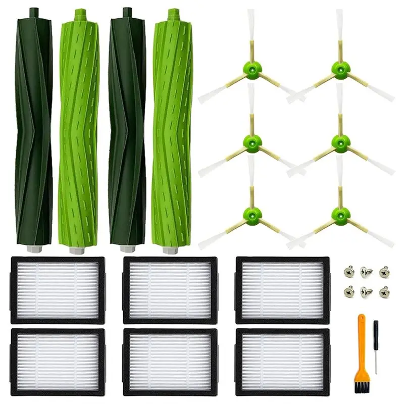

-[Retail TX] For Irobot Roomba I4 I7 I7+ I3 I3+ I2 I5 I5+ J5 J5+ J7 I6 I6+ I8 +/Plus E5 E6 E7 I & E & J Series Vacuum Brush Filt