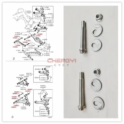 1PCS Suspension Arm Bolt Lower Swing Arm Adjusting Screw 4013A082 4113A053 Fit For Pajero Montero Shogun V83W V93W V97W V98W