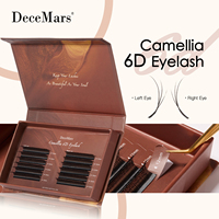 DeceMars  Camellia 6D Eyelash Extensions Flying Eyelash