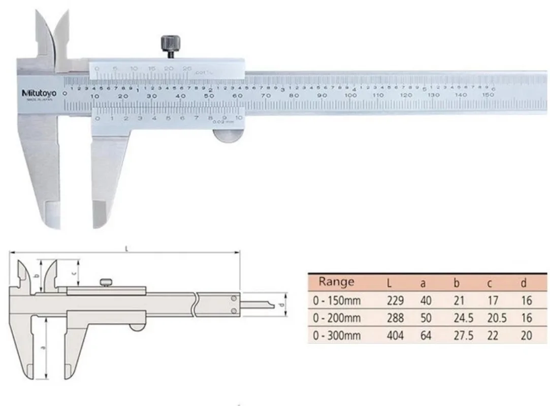 Mitutoyo Vernier Caliper 530-118 8\