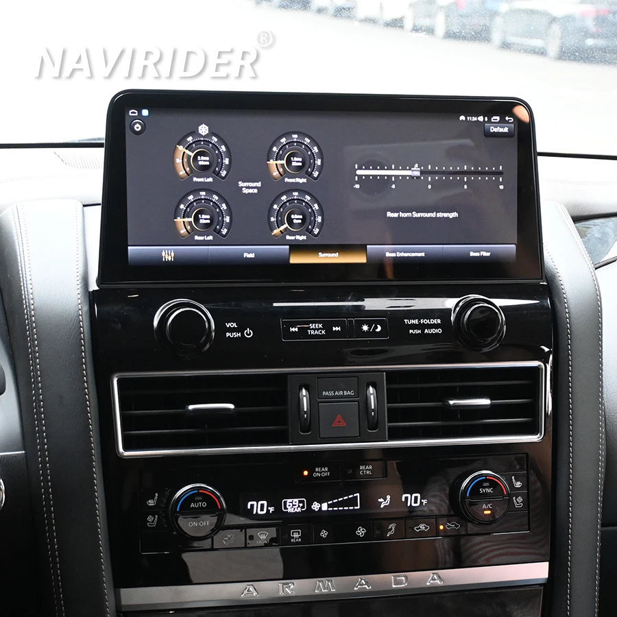 

Android Qled Screen For Nissan Armada Patrol Royale SL Y62 QX80 QX56 GPS Car Video Player Radio Multimedia CarPlay Head Unit