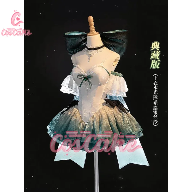 

Genshin Impact Lynette Women Lily Of The Valley Waltz Dress Cosplay Costume Cos Game Anime Party Uniform Hallowen Play Role