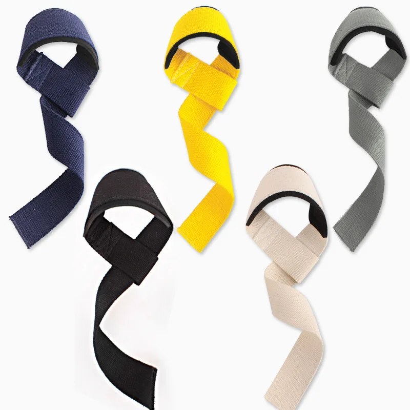 

Weight Lifting Wrist Straps Bodybuilding Hand Grip Wrap Gym Workout Dumbbell Crossfit Fitness Equipment Exercise Training Tool