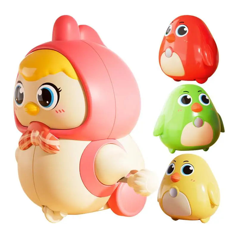 Chicken Toys For Kids Magnetic Windup Swinging Toys Toddler Crawling Toys Jumping Chicken Toy Easter Stocking Stuffers Hand