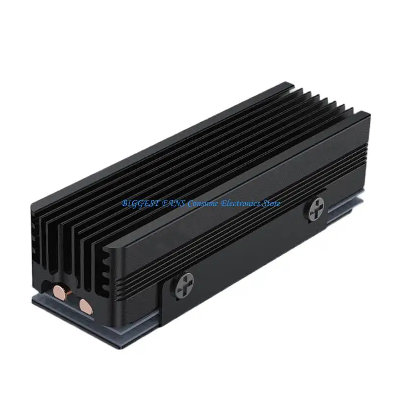 

M.2 SSD Heatsink Thermal Pad Heatsink Aluminium Cooling with Silicone Thermal