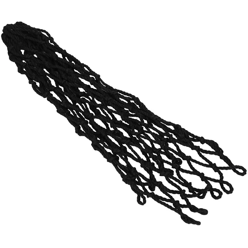 ABME New 6PCS Billiards Net Hollow Thicker Stronger Out Pool Table Pocket Nets for Billiards Trainning