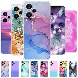 For Poco F5 Case For Poco F5 Pro Cover Girls Clear Soft Silicone Fundas Phone Cases For Xiaomi PocoF5 F5Pro Case Coque
