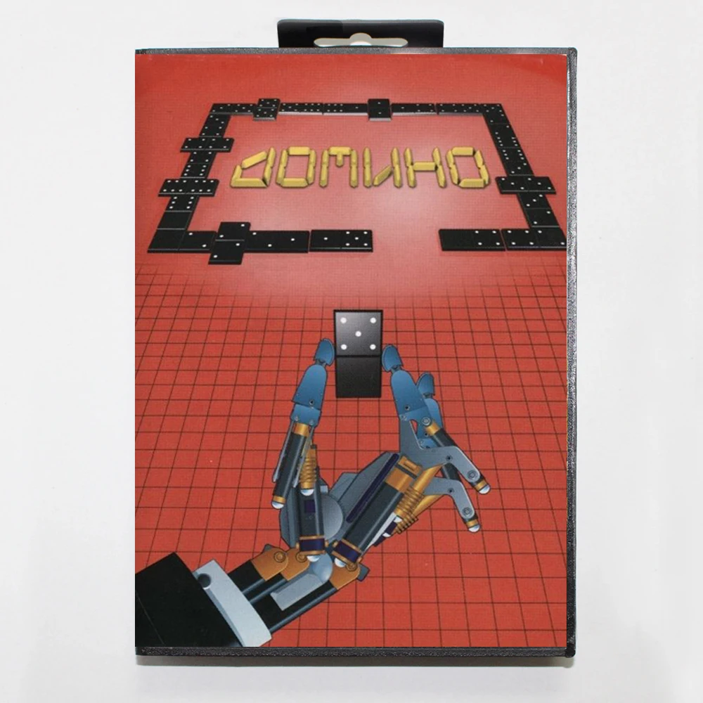 

Игровой картридж Domino 16Bit MD с коробкой RU для систем Sega Megadrive Genesis