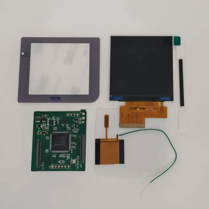 Nieuw GBP LCD-scherm, 2,6 inch originele maat IPS hoge helderheid, eenvoudige installatie voor Gameboy Pocket