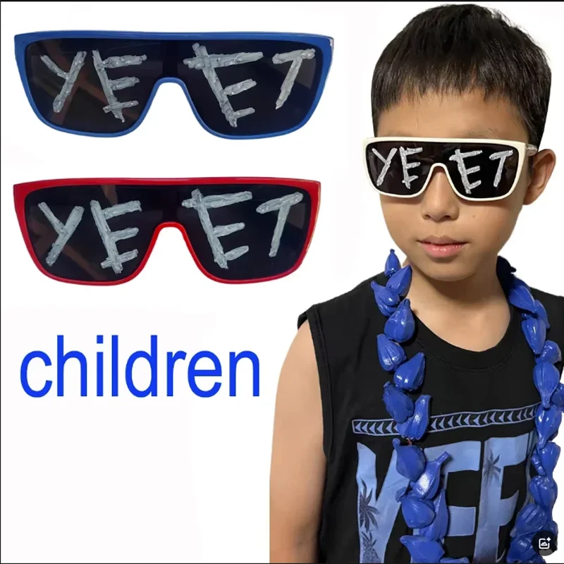 Yeet Sunglasses Sports Shades for Main Event Jey Uso glasses Costume children glasses