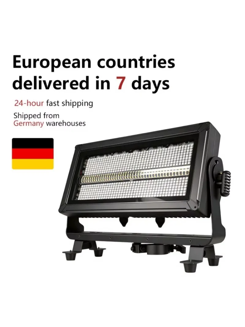 400W Waterdichte Strobe Licht 12 Pixel Zones RGB Flitsverlichting, Super Helder voor DJ Disco Bruiloft Feest IP65 - afbeelding 2