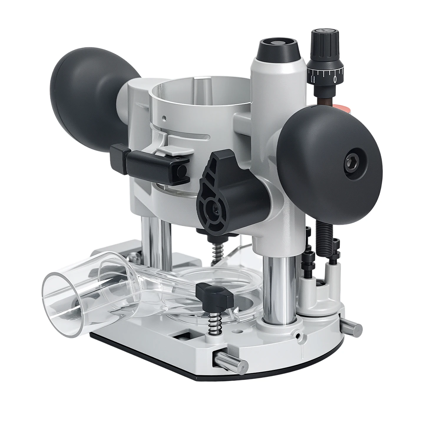 ALLSOME Plunge Router Base Replace for Makita 196094-2, Aluminum Plunge Router Bracket Compatible with Compact Palm Router