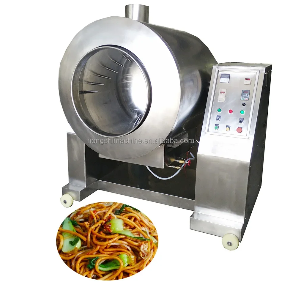 Robot de cocina automático Industrial/máquina de fideos de arroz frito para restaurante y cocina central