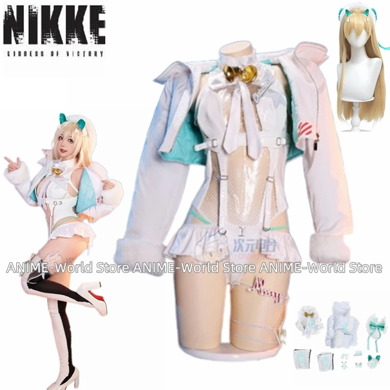 NIKKE The Goddess of Victory Ruffie Cosplay Costume Women Sexy Lingeries Jumpsuit Halloween Uniforms Party Clothing Custom Made