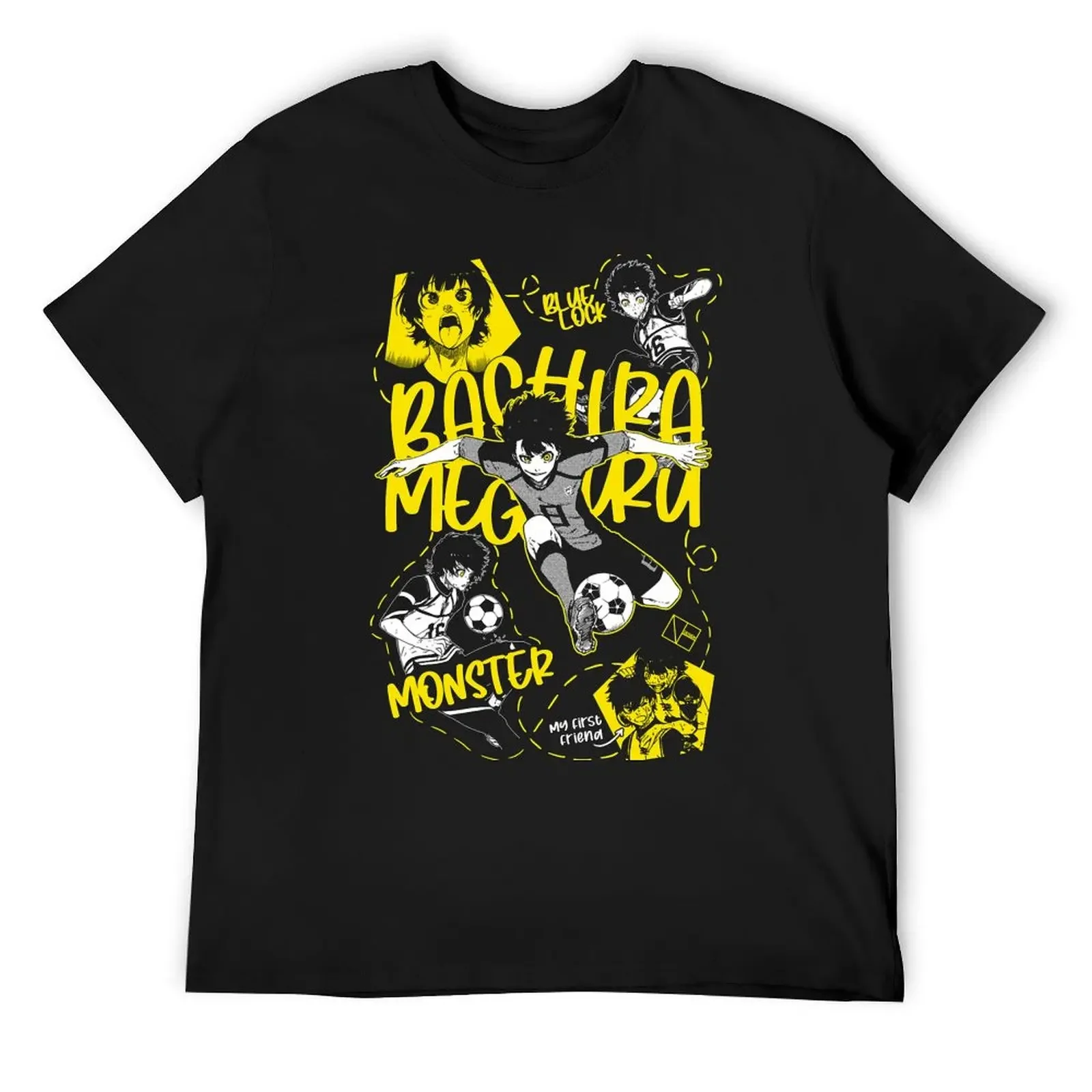 

BACHIRA MEGURU - BLUE LOCK T-Shirt gifts for boyfriend luxury t-shirt essential t shirt mens t shirt graphic
