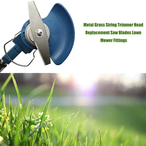 5/10x150mm Metal Grass String Trimmer Head Replacement Saw Blades Lawn Mower Fittings Main Main Sales Mutter - №2