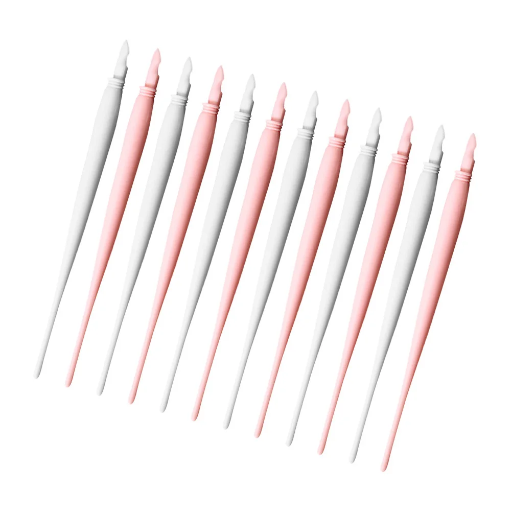 12Pcs Colored Plastic Pens for Art Projects Durable Precise Scratching Multi-Use DIY Tools Scratch Tools