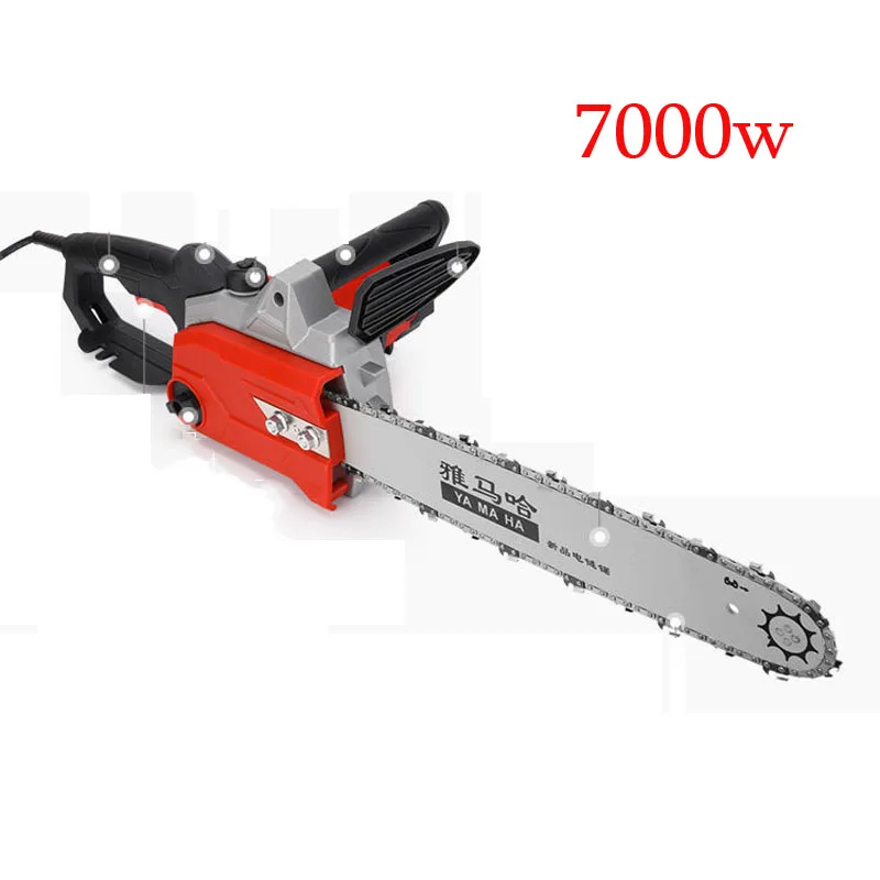 7000W High-power chainsaw logging saw household small hand-held electric chain saw cutting saw portable chain electric saw