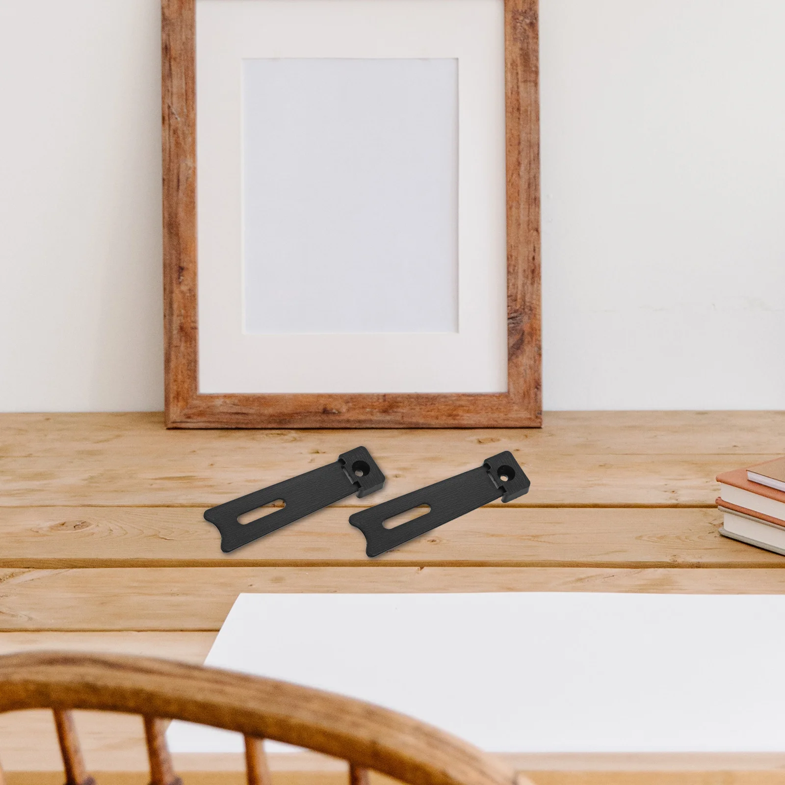 

10pcs Picture Frame Easel Stand Self-Adhesive Trapezoid Back For Various Frame Sizes Durable Display Support Handicraft