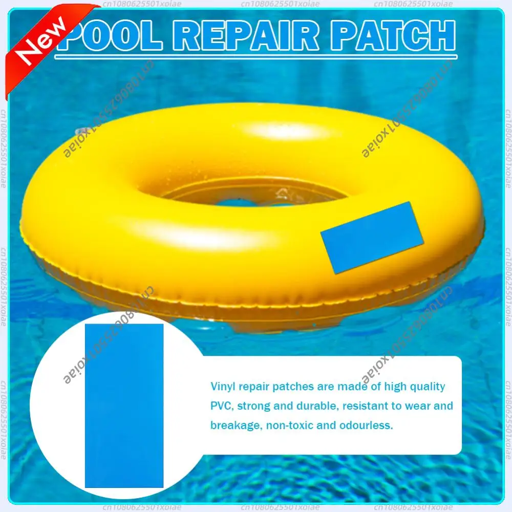 10pcs/20Pcs Pool Repair Patch Self-Adhesive PVC Underwater Repair Patches Multifunctional Wear-Resistant  Household Accessories