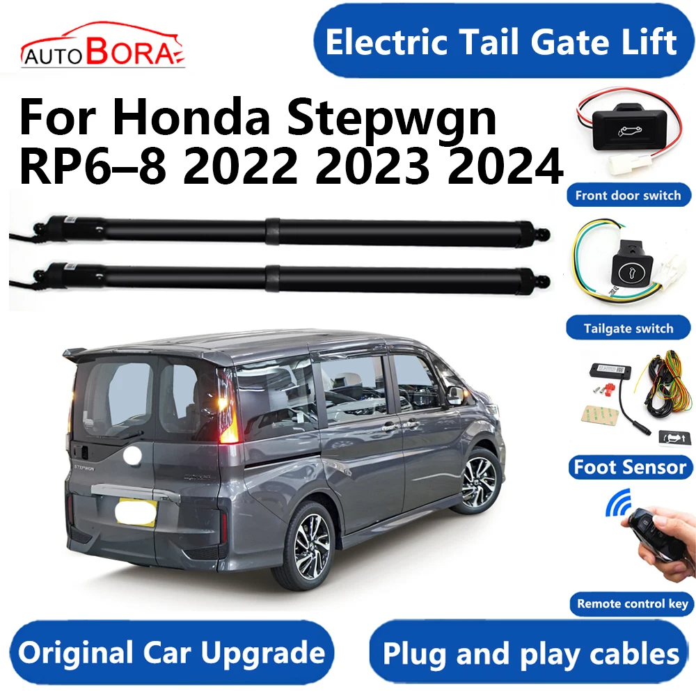 

AutoBora Car Electric Tail Gate Lift System Power Liftgate Kit Auto Automatic Tailgate Opener for Honda Stepwgn RP6–8 2022~2024